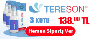 3 Adet Tereson 