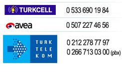 Telefon Numaralarımız